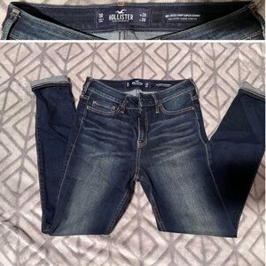 Hollister Dark Blue Women's Jeans